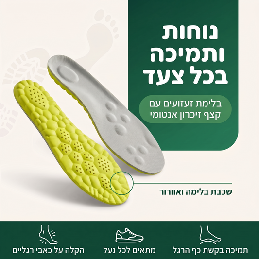 זוג מדרסי+ לנעליים