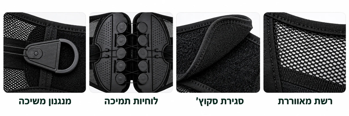 תומך גב יציב+
